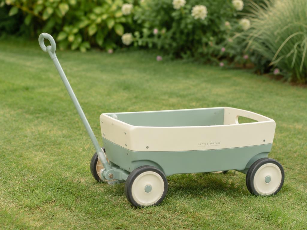 Clean family pull wagon on grass